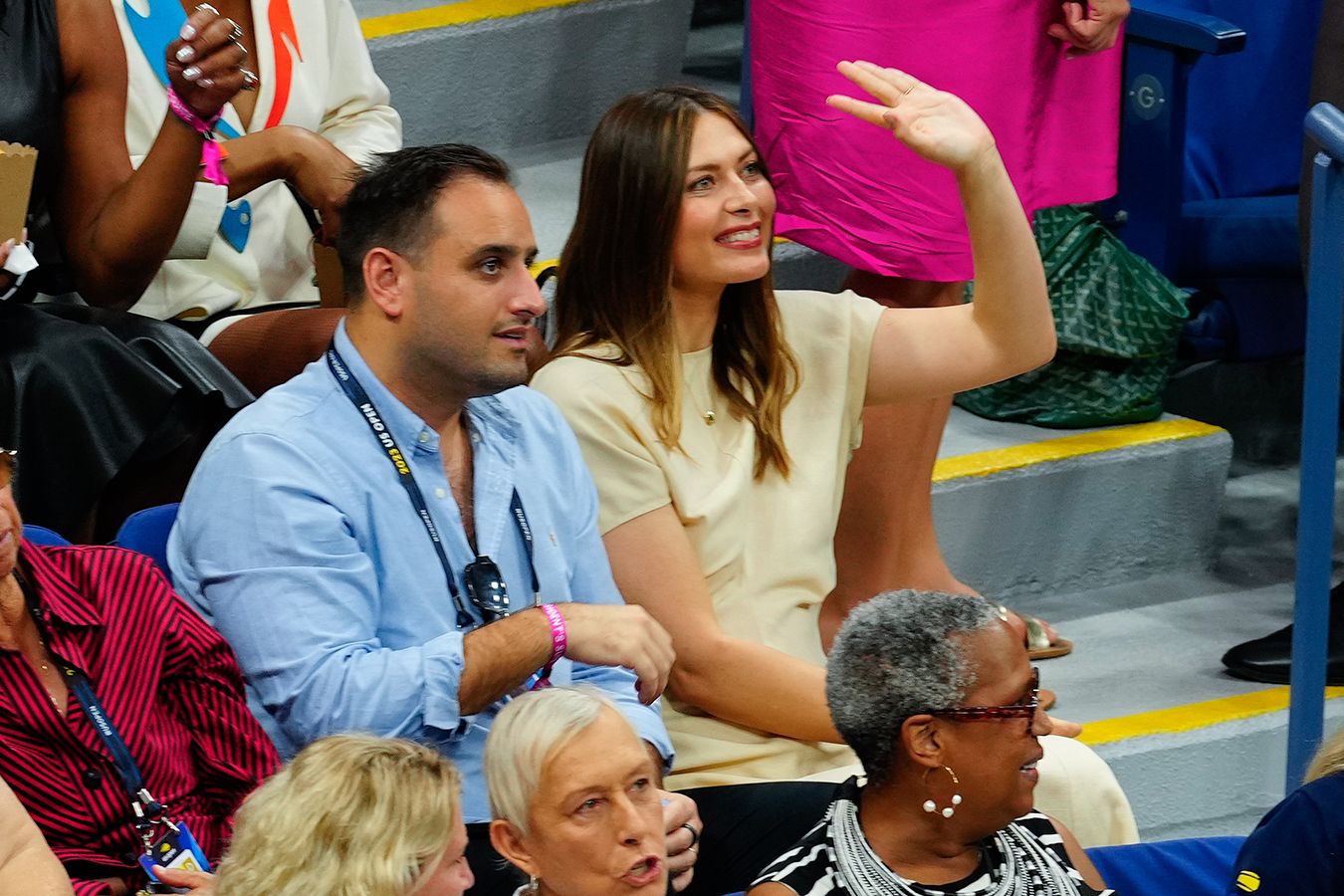 Шарапова оторвалась на финале Медведева в Индиан-Уэллсе. Её приняли просто по-королевски