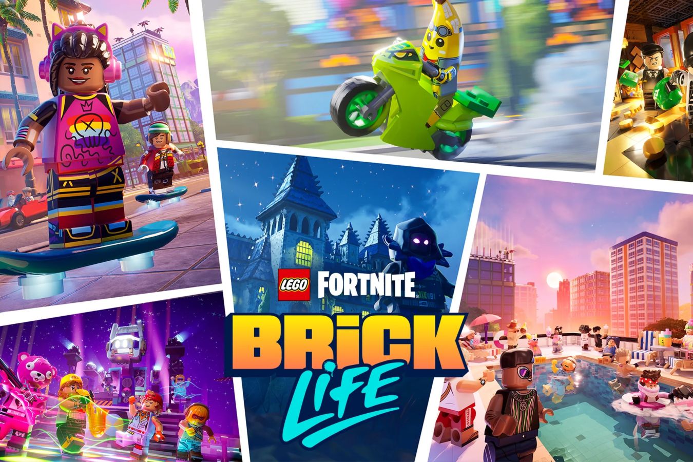 Конкурент GTA RP в мире «Фортнайта»: вышел трейлер онлайн-игры LEGO Fortnite Brick Life