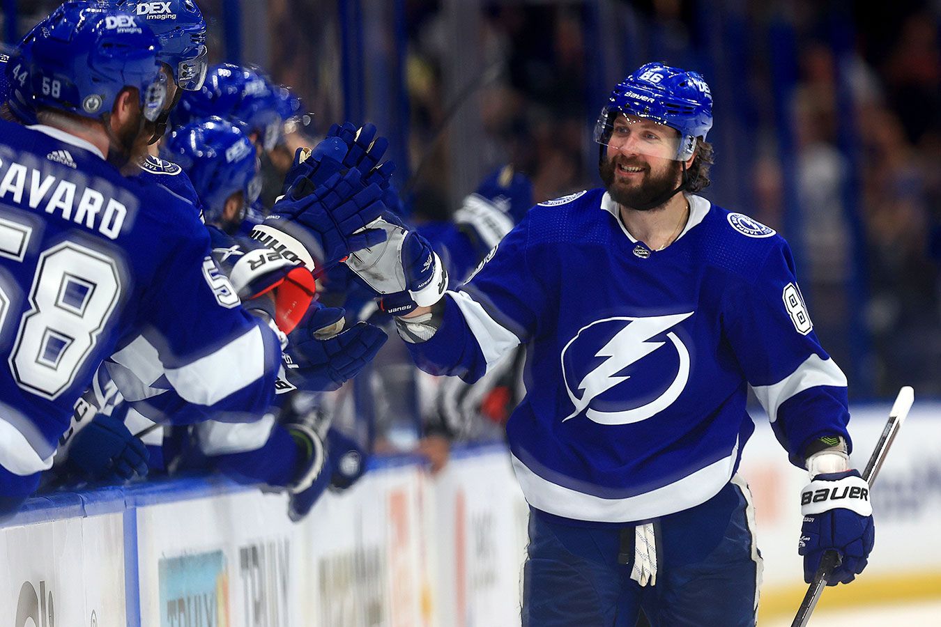 32-летний Кучеров первым из россиян набрал 75 очков в нынешнем сезоне НХЛ