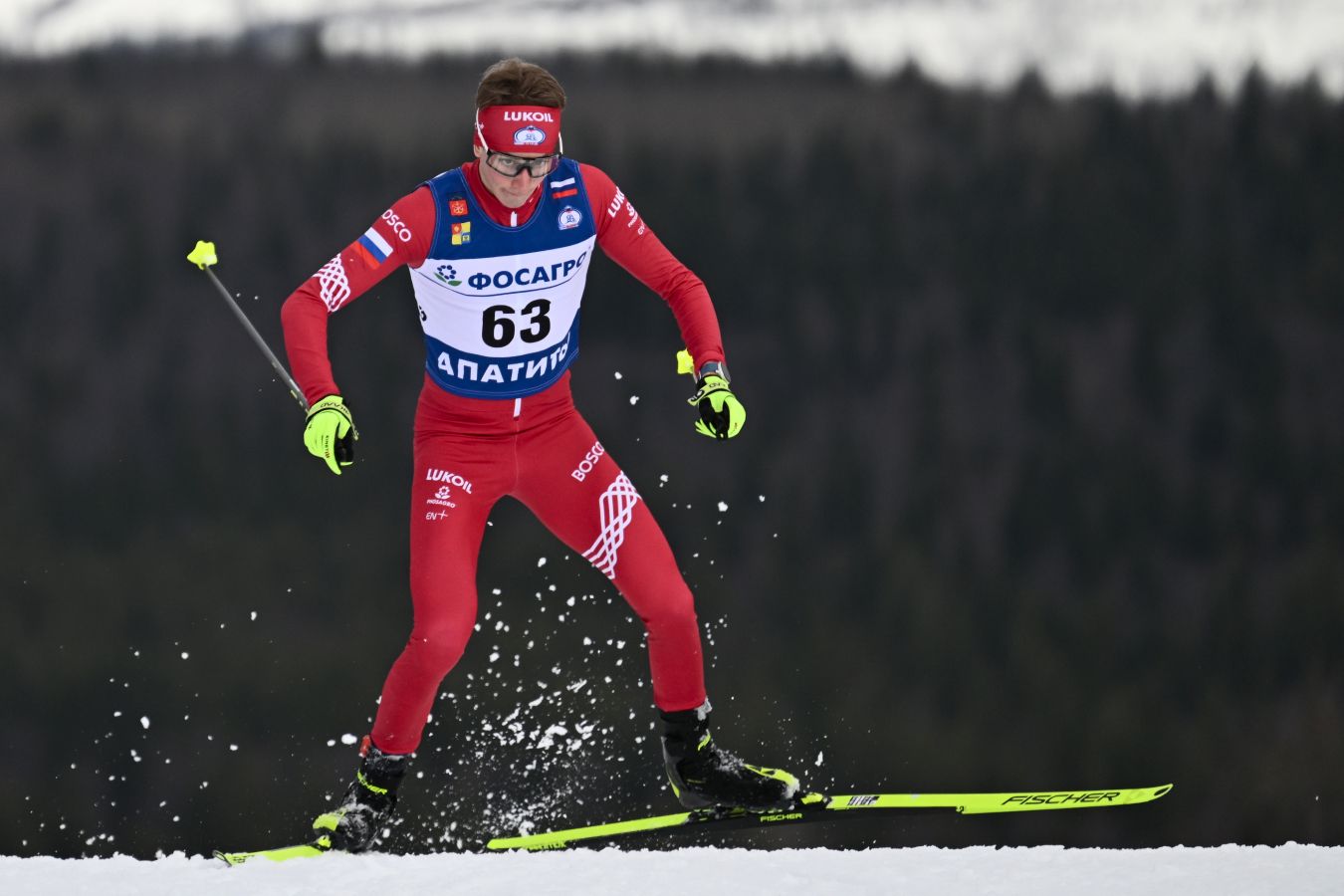 Интервью с российским лыжником Андреем Сахаровым