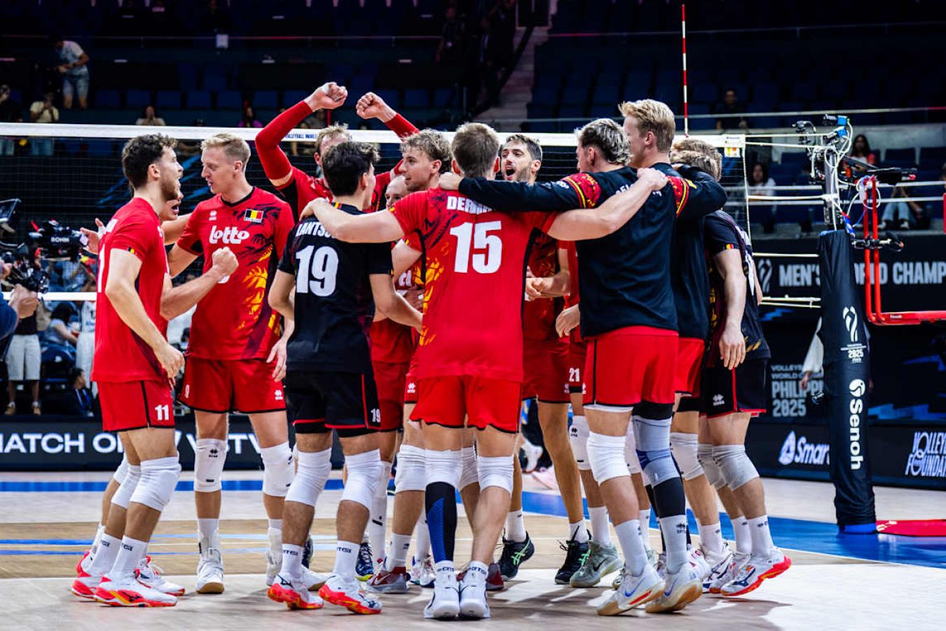 Расклады на 1/8 финала волейбольного ЧМ-2025