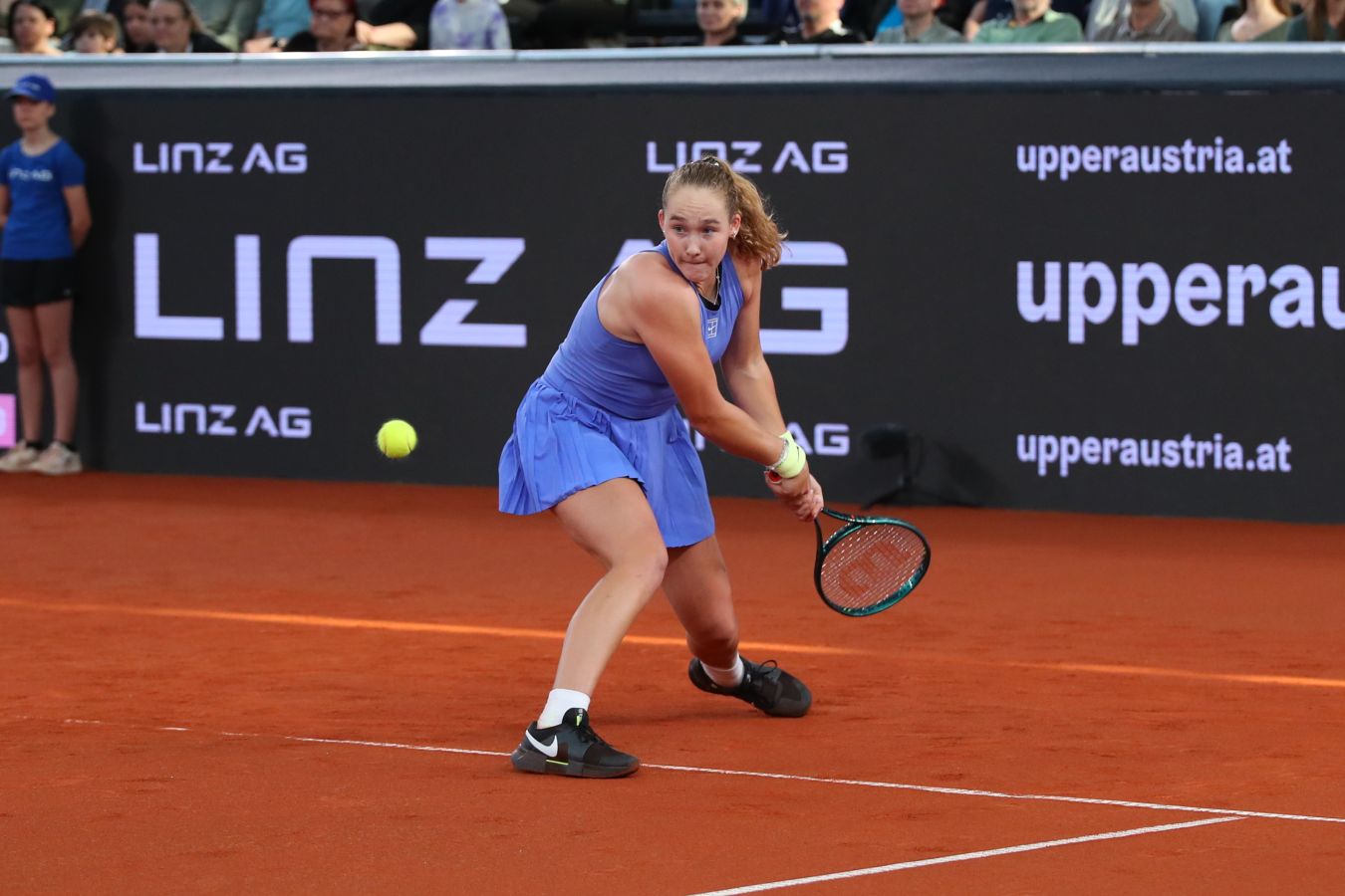 Последнее спасибо  себе. Мирра Андреева вновь поблагодарила себя за борьбу на корте