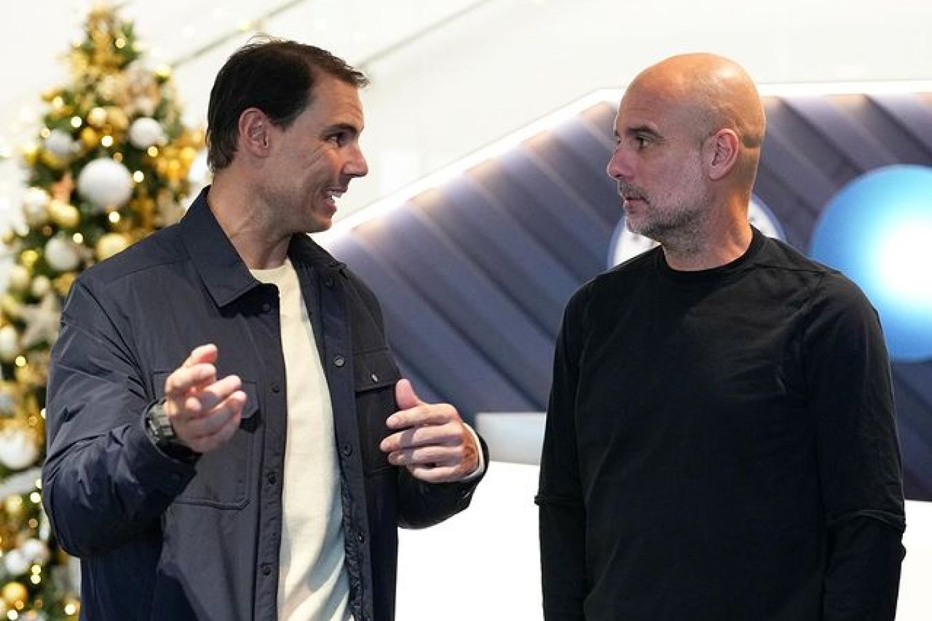 Он произнёс невероятную речь. Гвардиола  о встрече с Надалем