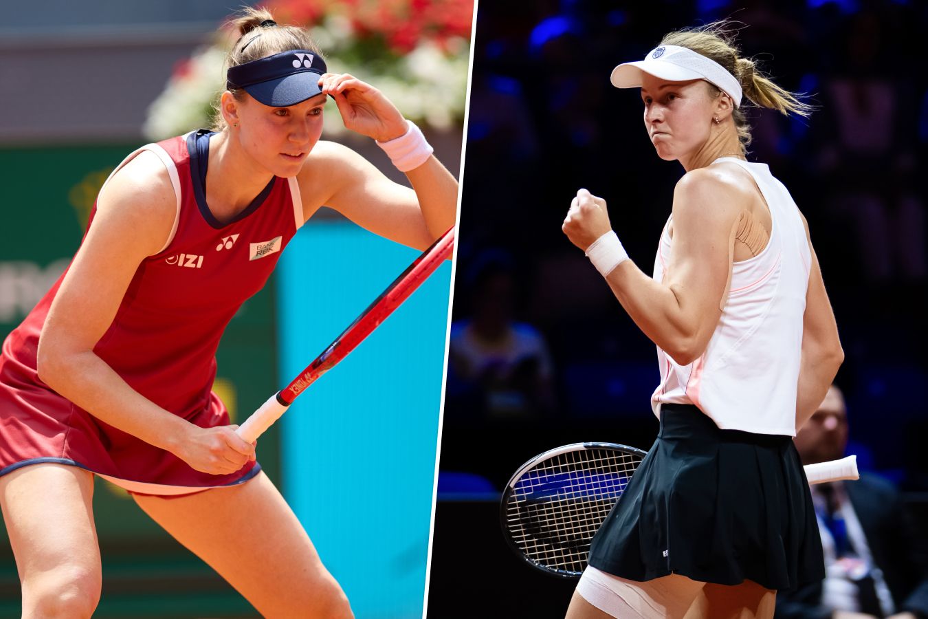 Как сыграли Людмила Самсонова, Елена Рыбакина