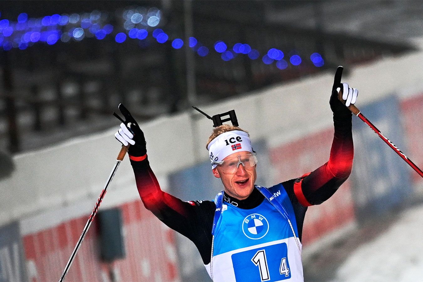 Видеообзор рекордной победы Йоханнеса Бё на чемпионатах мира по биатлону