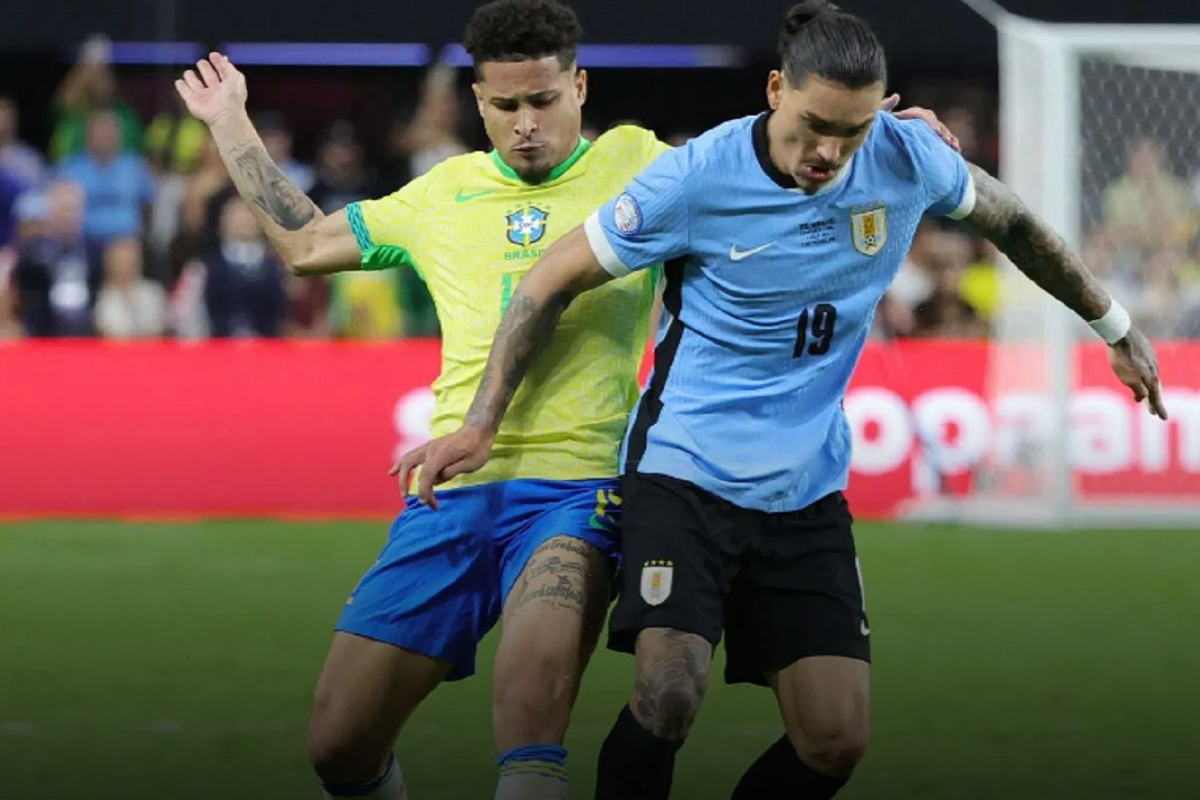 Уругвай победил Бразилию в серии пенальти и вышел в полуфинал Кубка Америки — 2024