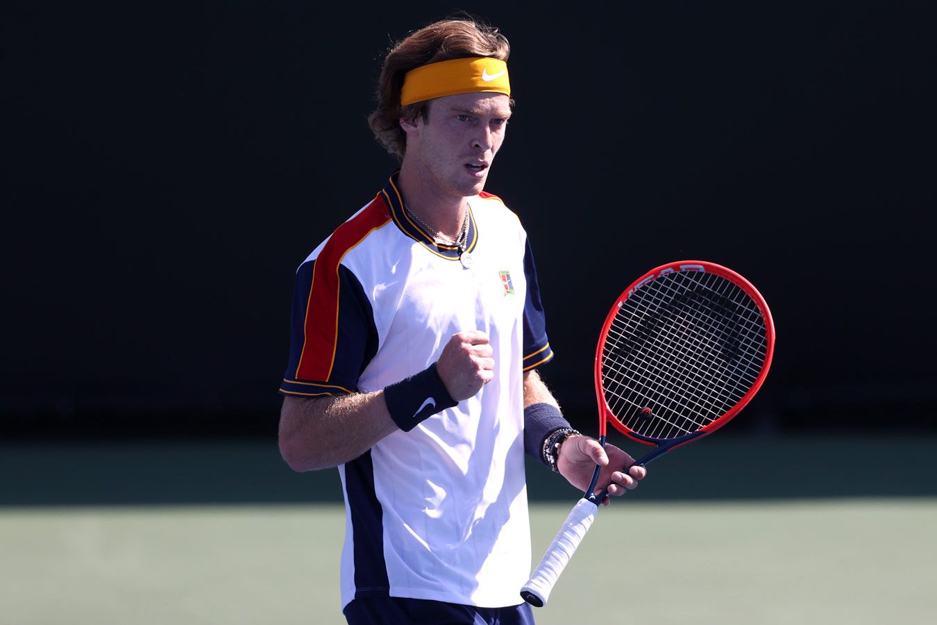Рублёв взял первый сет у Вулфа на тай-брейке во втором круге Miami Open