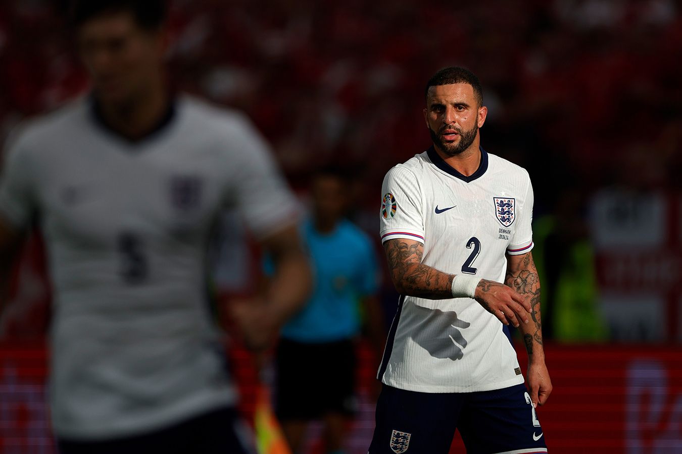Игрок сборной Англии Уолкер высказался о матче с Данией на Евро-2024