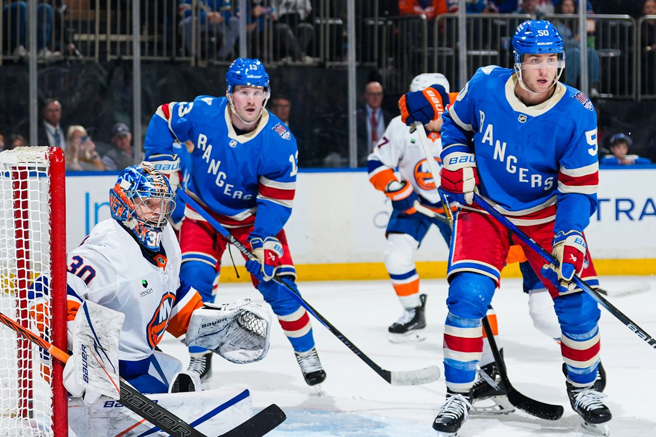 Отчёт «Рейнджерс» — «Айлендерс» — 0:5