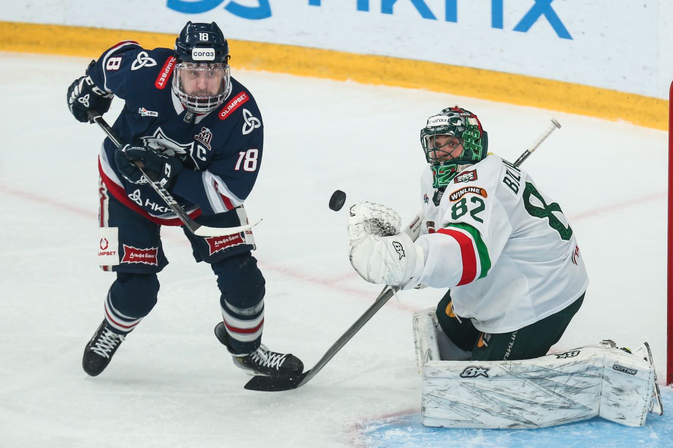 Ак Барс одержал победу над Нефтехимиком в гостях