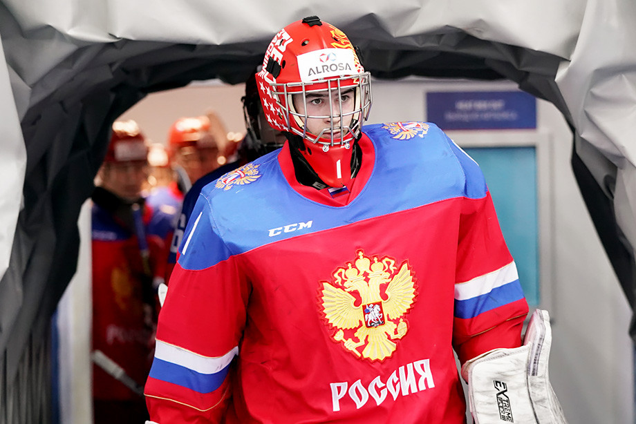 Ярослав Аскаров, голкипер сборной России U18