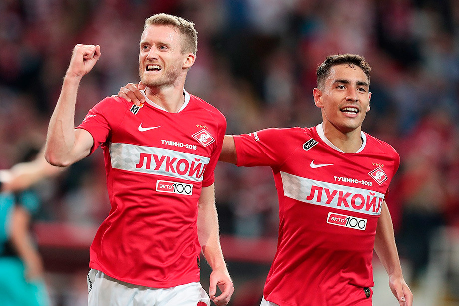 Спартак — Тун — 2:1 обзор матча Лиги Европы
