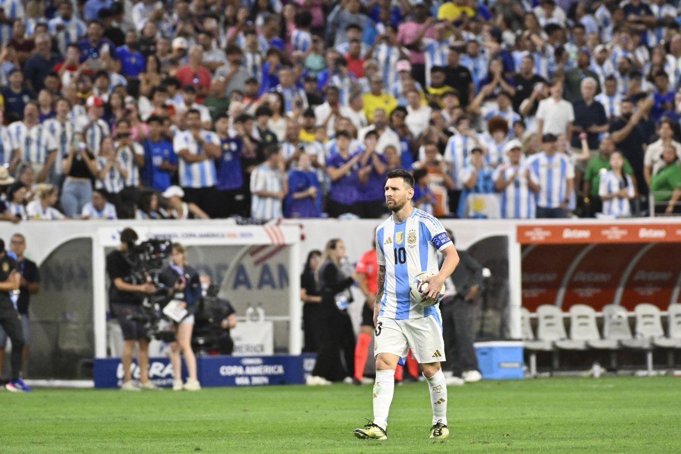 Сборная Аргентины с Месси сыграет с Колумбией в финале Кубка Америки — 2024