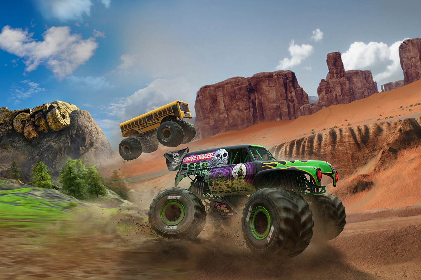 Monster Jam Steel Titans, Arkham Horror, Paradise Lost, It Takes Two –  лучшие игры марта 2021 - Чемпионат