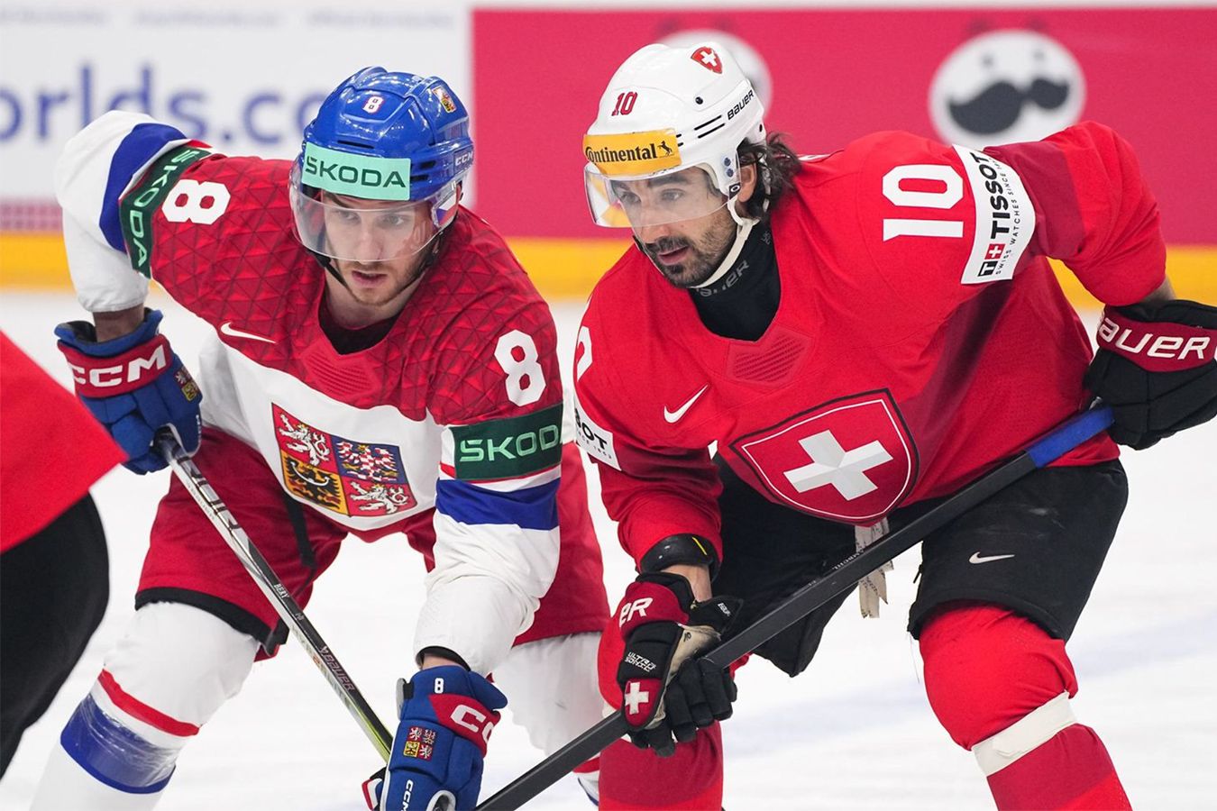 Сборная Швейцарии по буллитам обыграла Чехию в матче чемпионата мира  2024