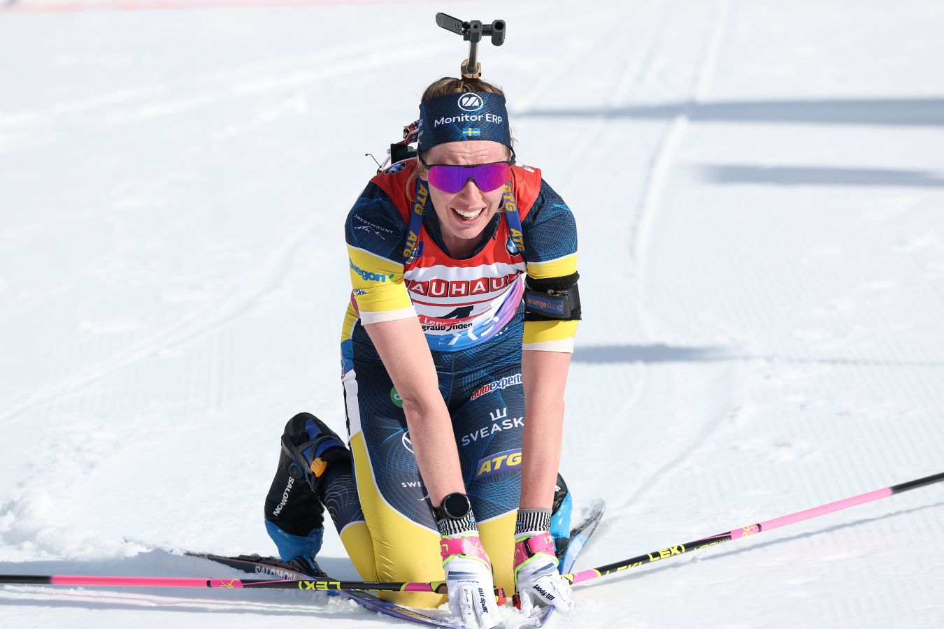 Эльвира Эберг оформила первый золотой дубль с сезона-2022/2023