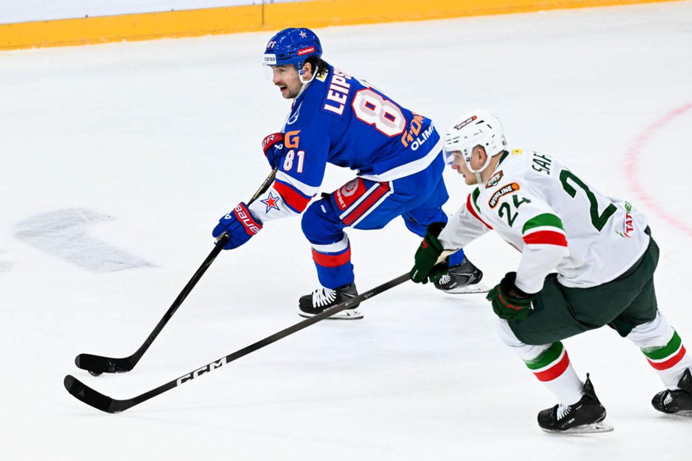 Нападающий СКА Лайпсик рассказал о своей результативности после возвращения в Петербург