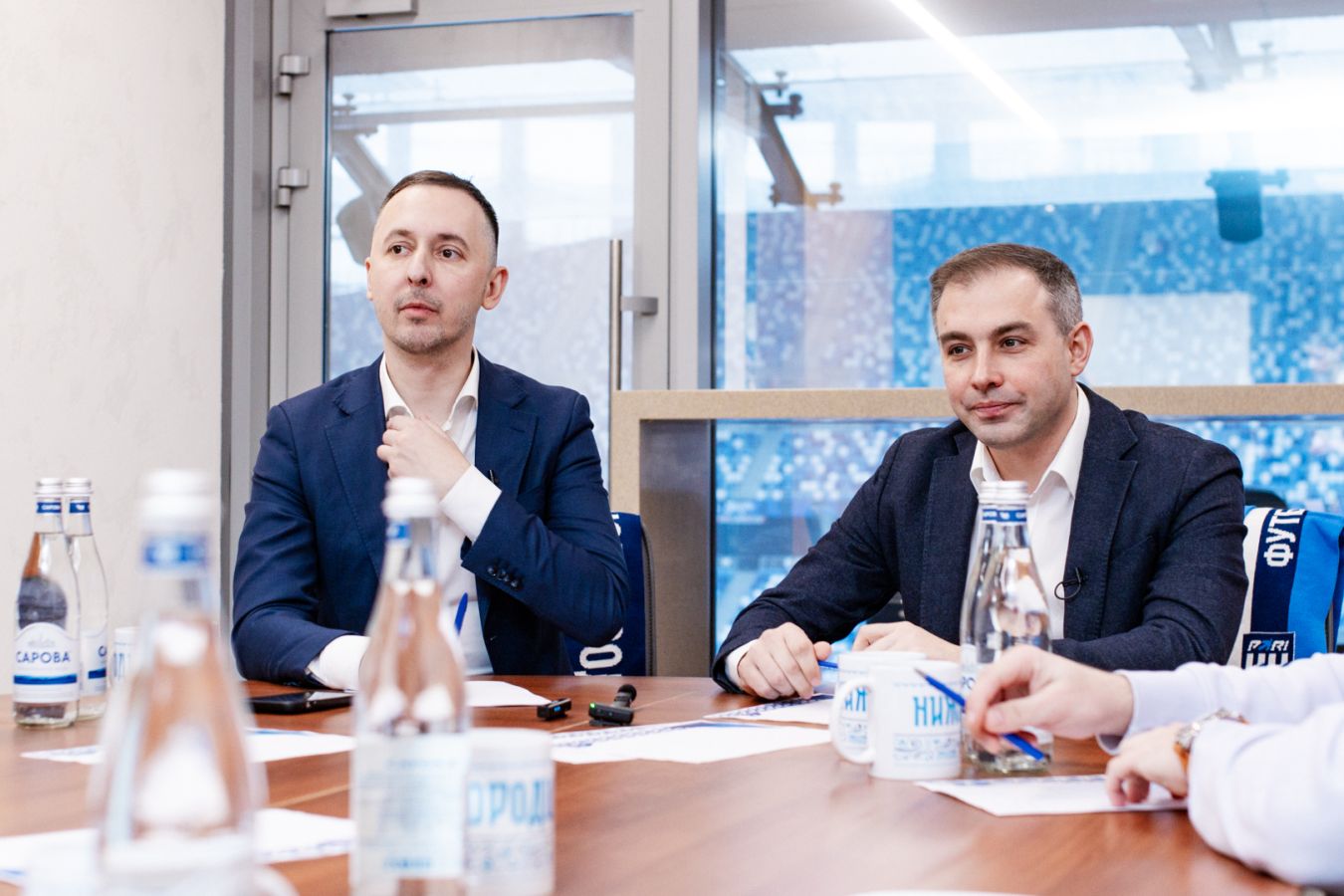 Генеральный и спортивный директора «Пари НН» отреагировали на слухи о конфликте между ними