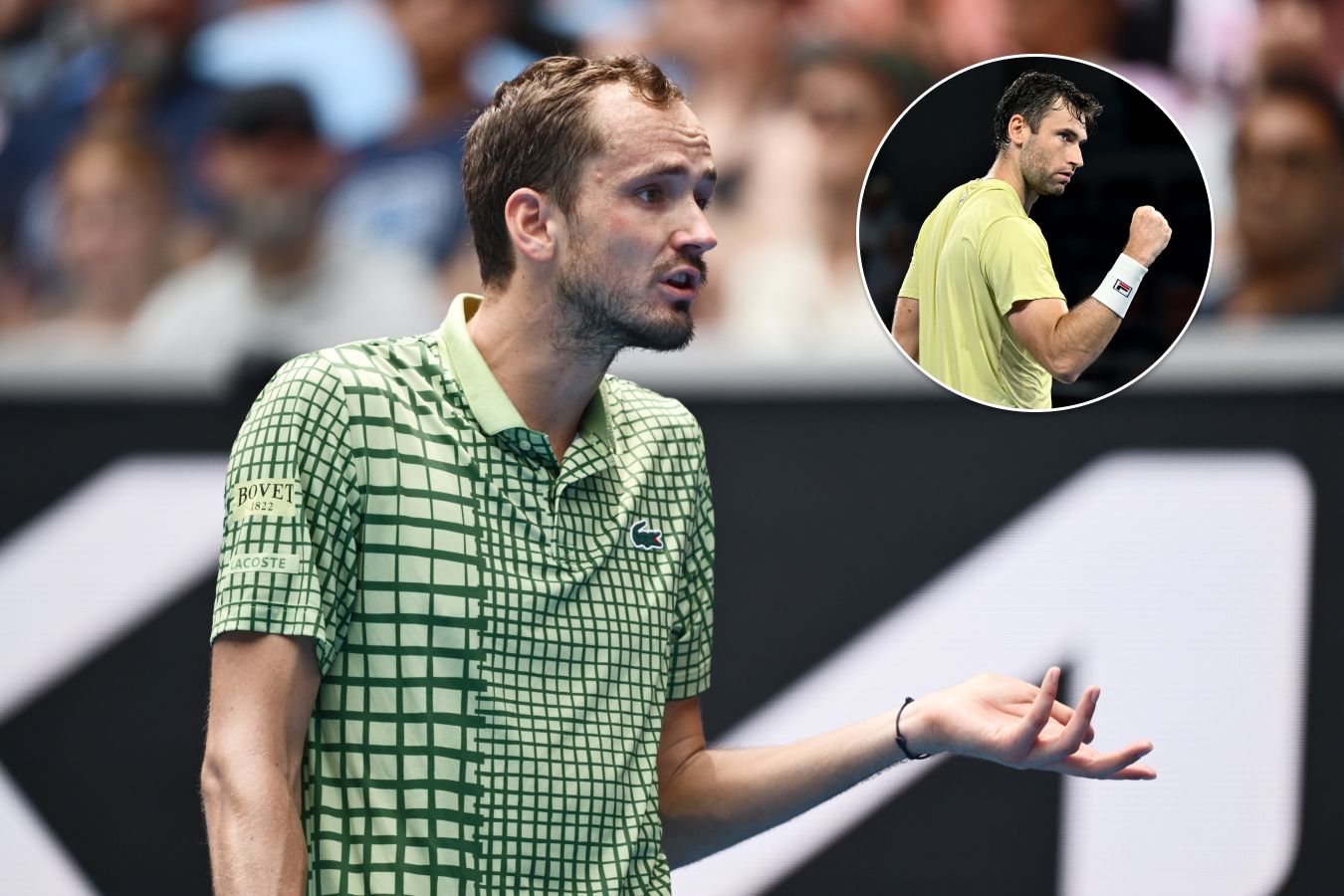 Даниил Медведев и Кентен Алис