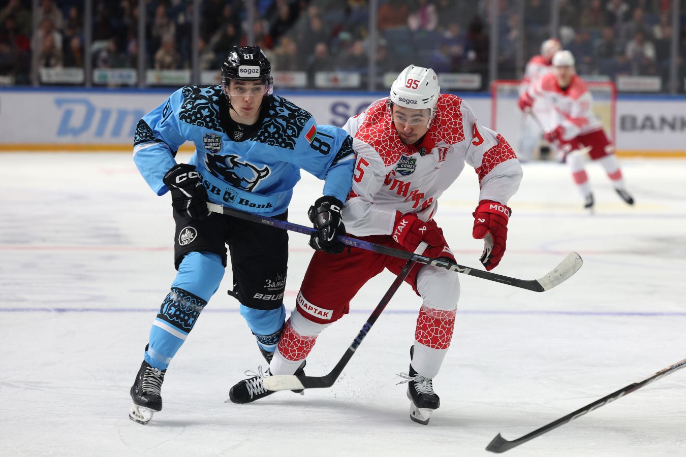 «Спартак» победил минское «Динамо» в овертайме матча KHL World Games в Ташкенте