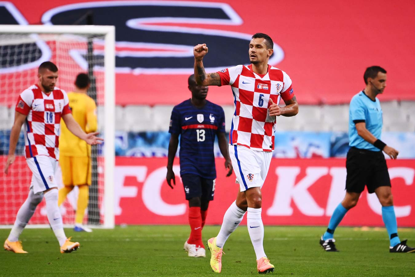 Футбол франция хорватия счет