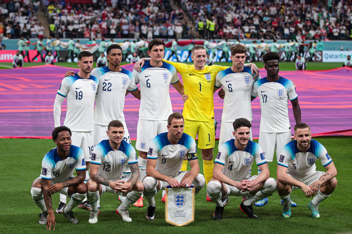 Стали известны официальные номера игроков сборной Англии на Евро-2024
