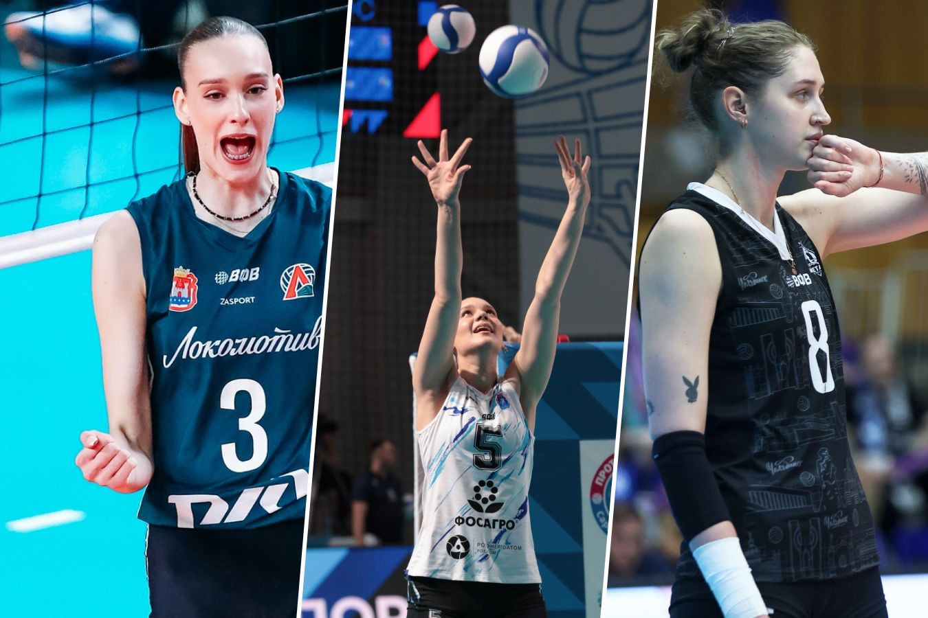 Главные звёзды 4-го тура женской Суперлиги. Кто поразил вас своей игрой?