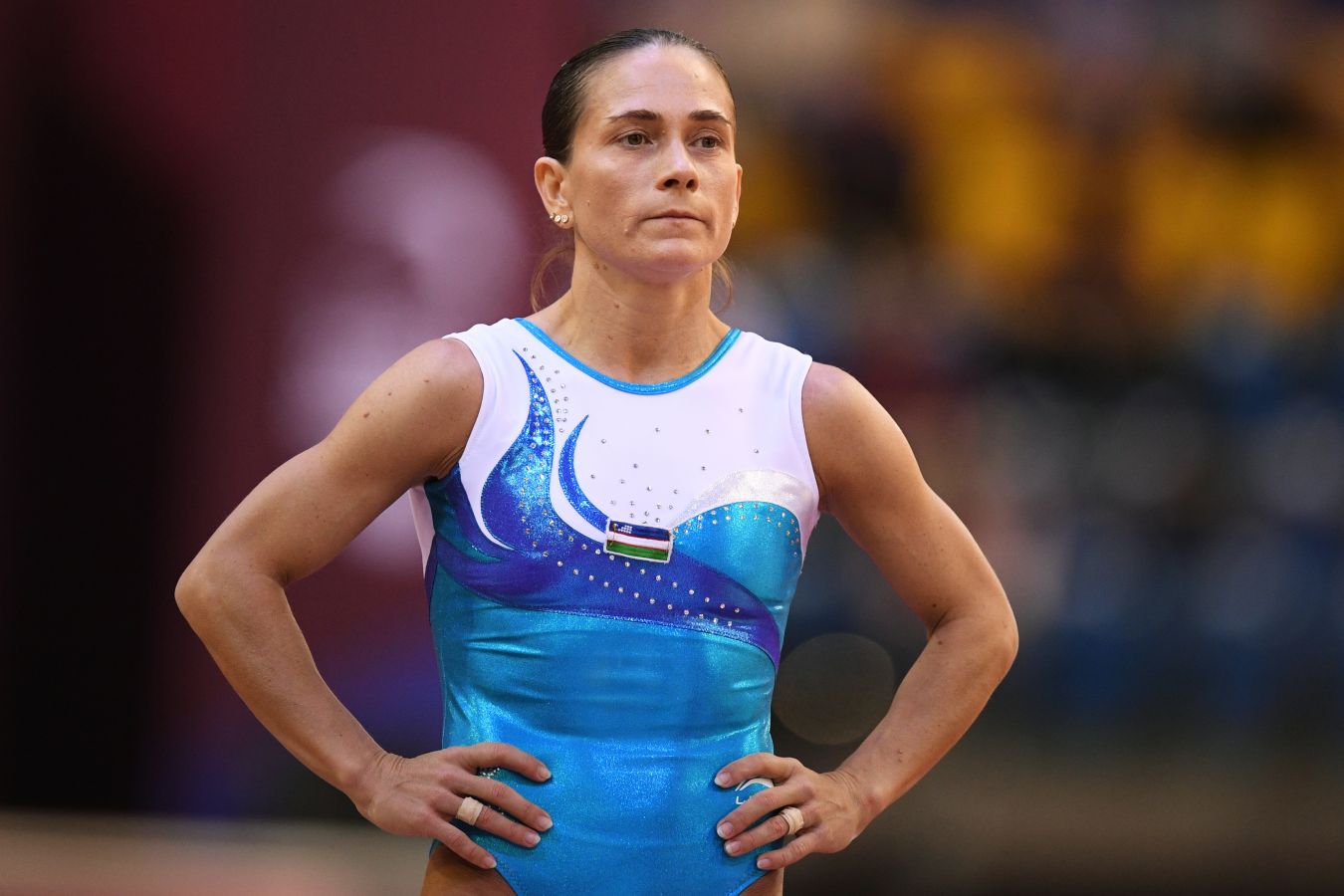 49-летняя Чусовитина выиграла опорный прыжок на этапе Кубка мира в Баку