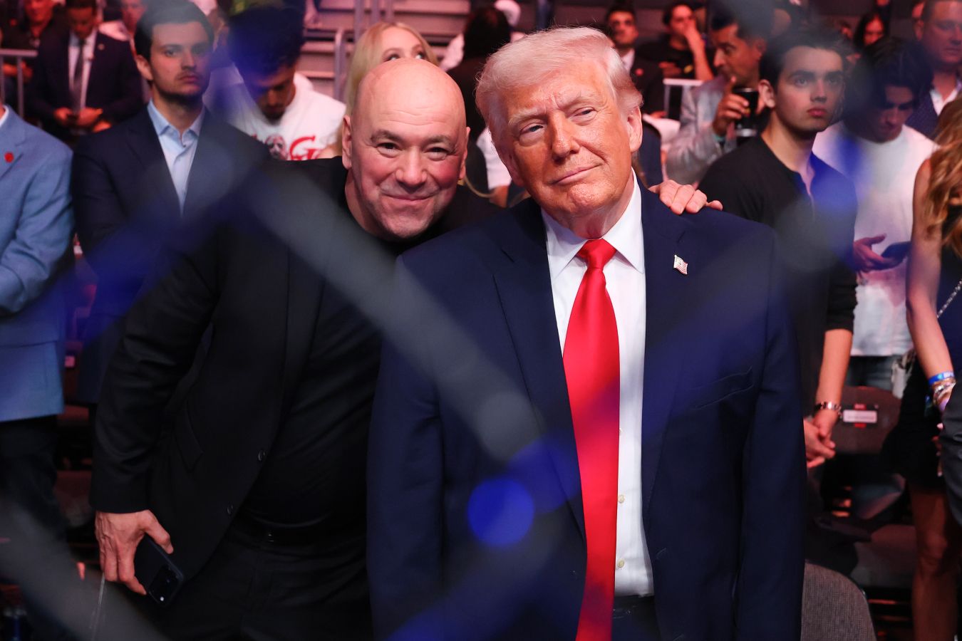 Дональд Трамп и Дана Уайт