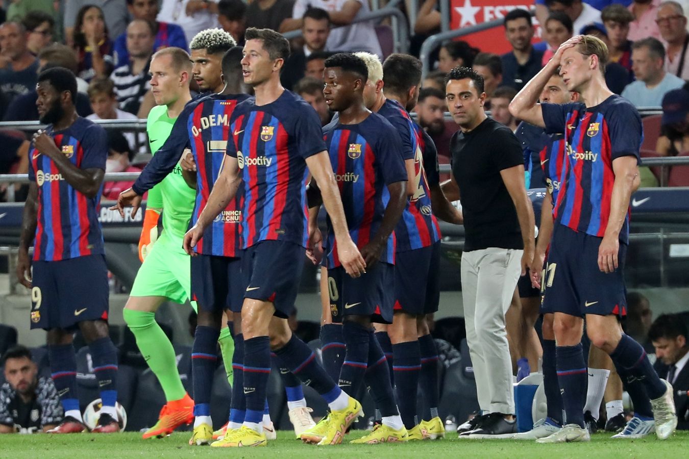 Хави: «Барселона» ставит цель финишировать в Ла Лиге на втором месте