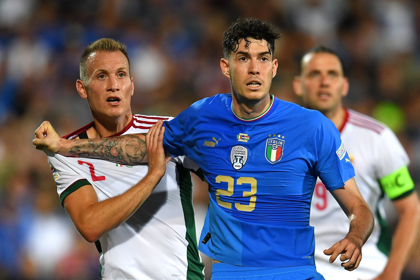Сборная Италии обыграла Венгрию в матче Лиги наций