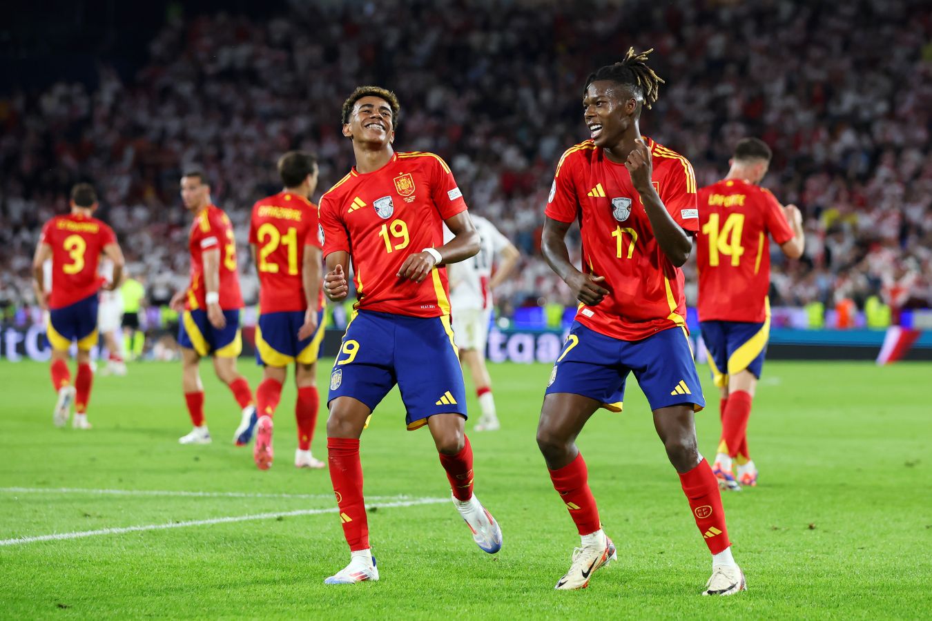 Испания установила рекорд по забитым мячам на одном Евро
