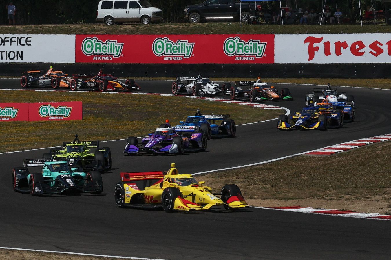 Алекс Палоу одержал 25-ю победу в IndyCar. Мик Шумахер опередил Ромена Грожана