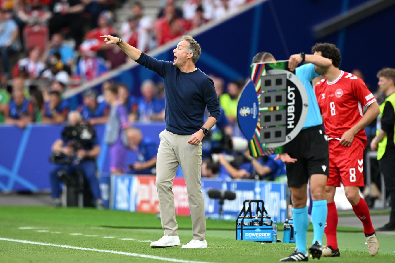 Тренер сборной Дании рассказал, как повлияет на его команду вылет с Евро-2024