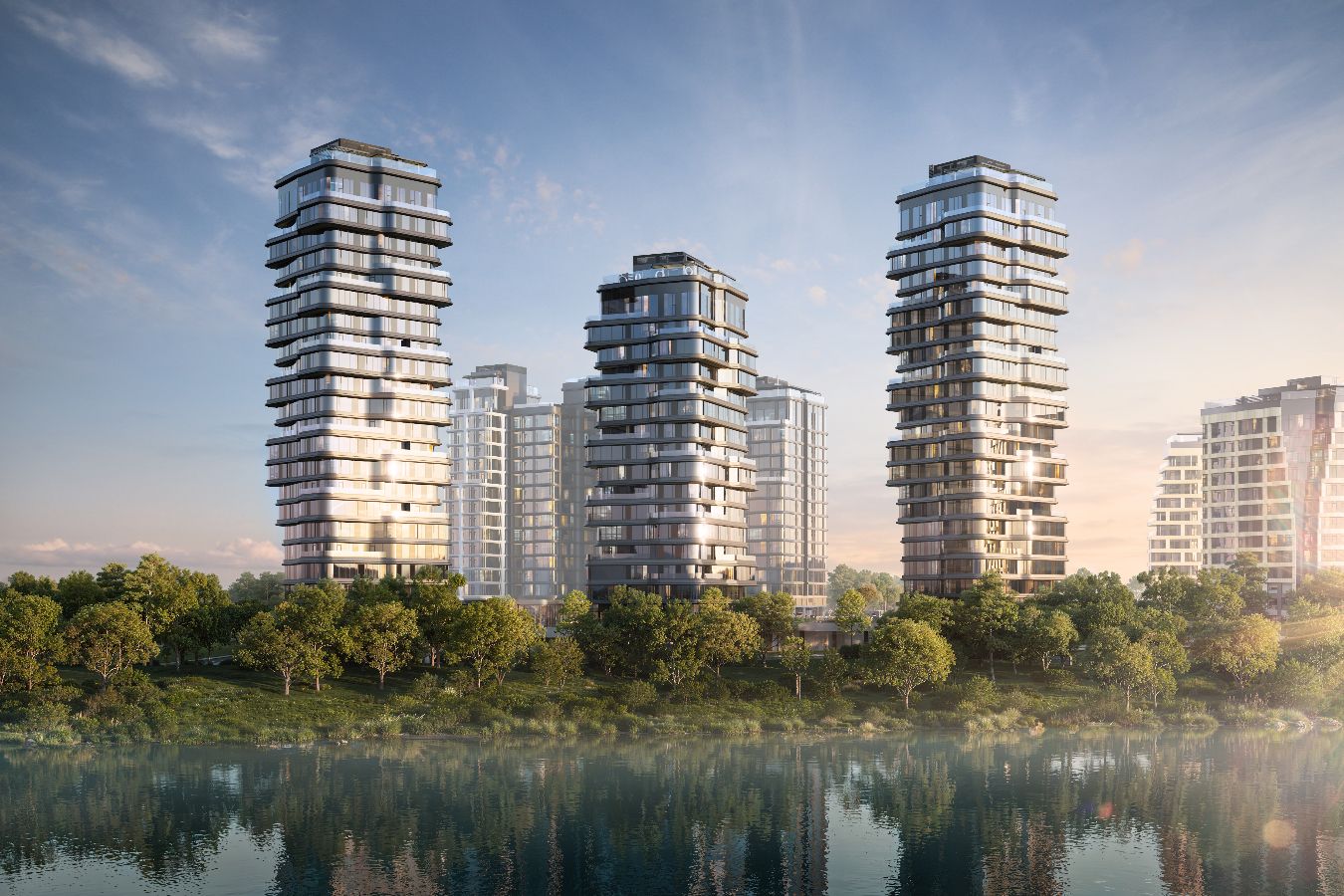 Визуализация 12-го квартала проекта «Остров»