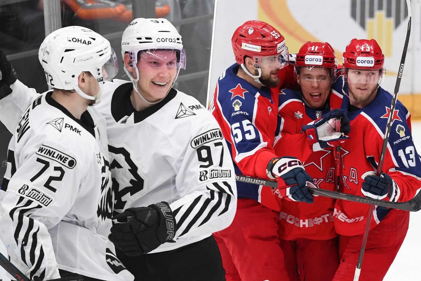 Главные интриги на финише регулярки КХЛ