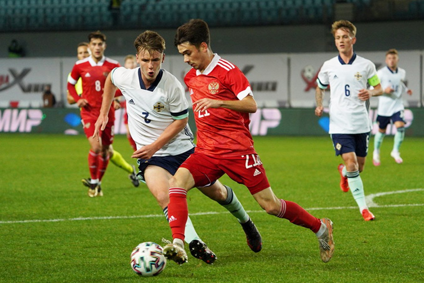Гол Прохина принёс молодёжной сборной России победу в матче с Северной Ирландией