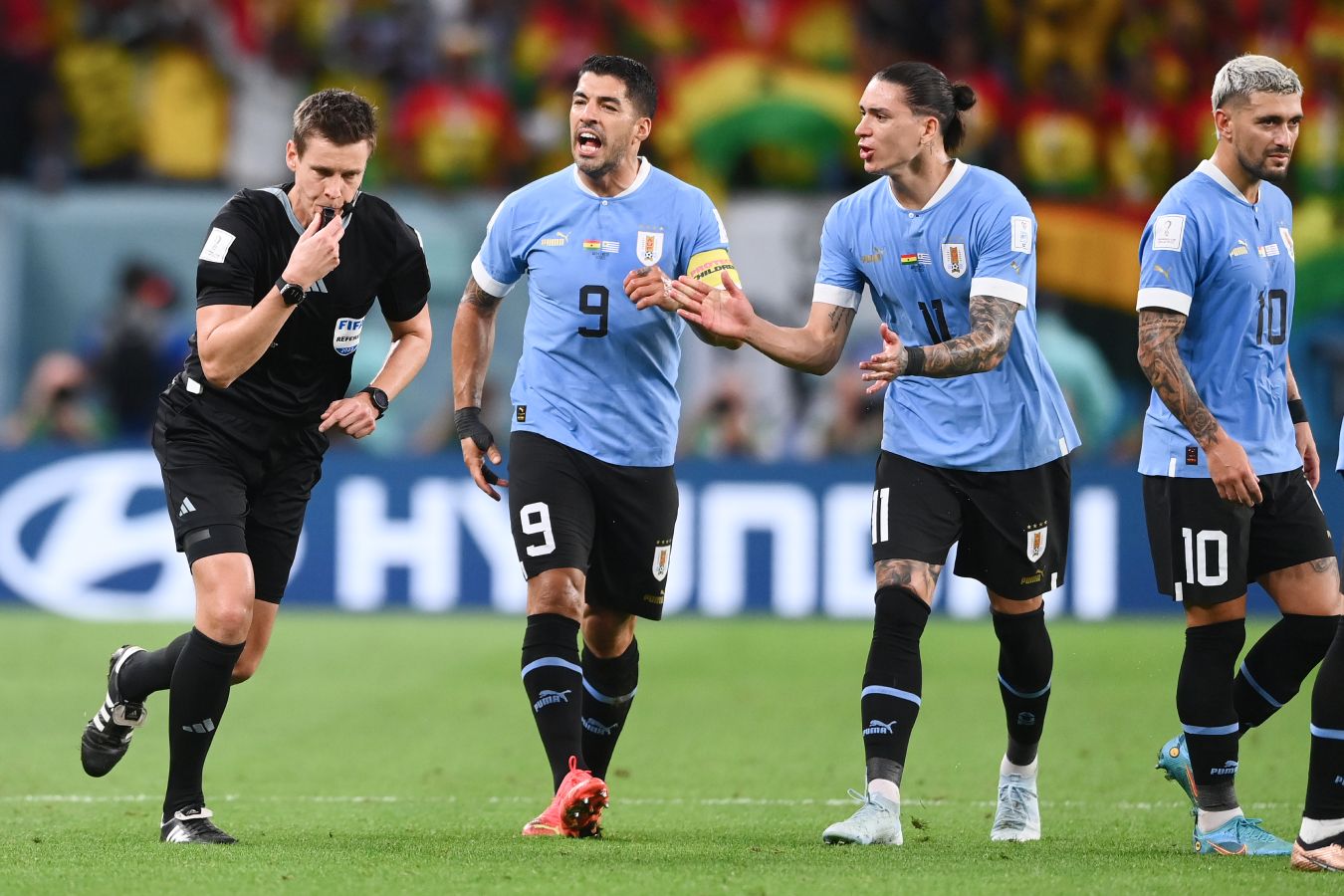 Уругвай — Колумбия. Кордоба оставит Суареса и Нуньеса без финала