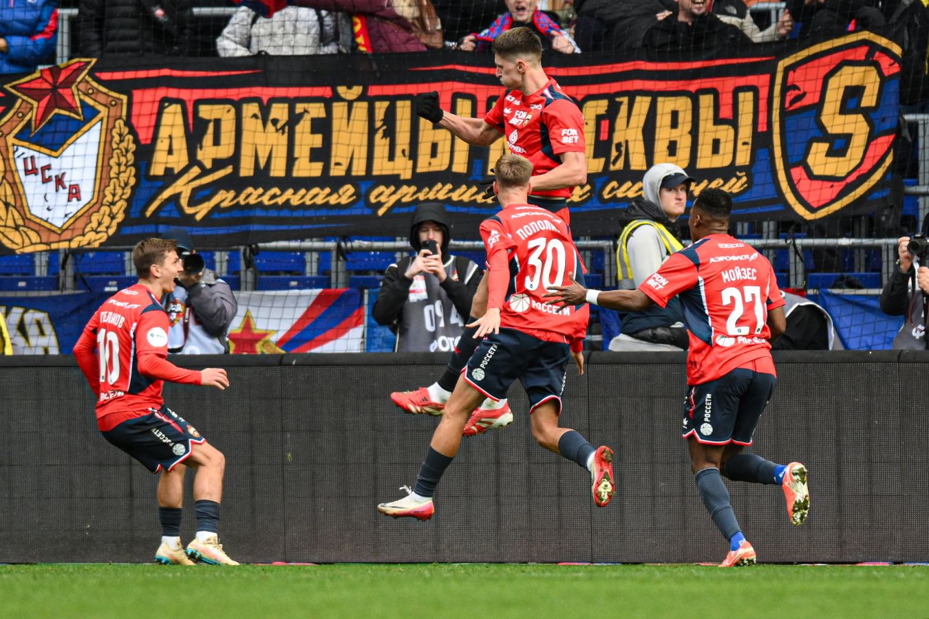 Отчет ЦСКА — «Балтика» — 1:0