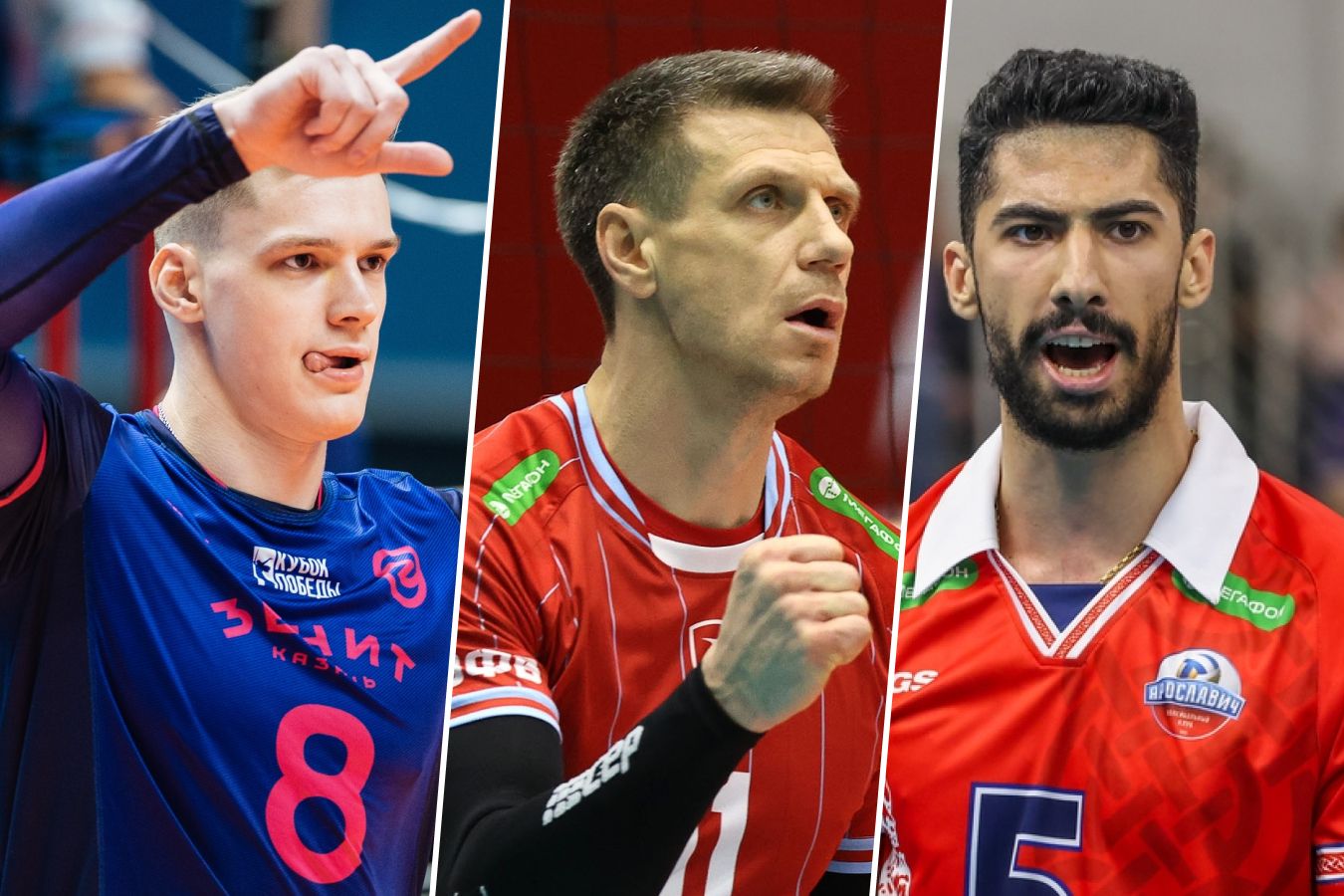 Тройка главных звёзд 1-го тура мужской Суперлиги! Кто из них впечатлил больше всех?