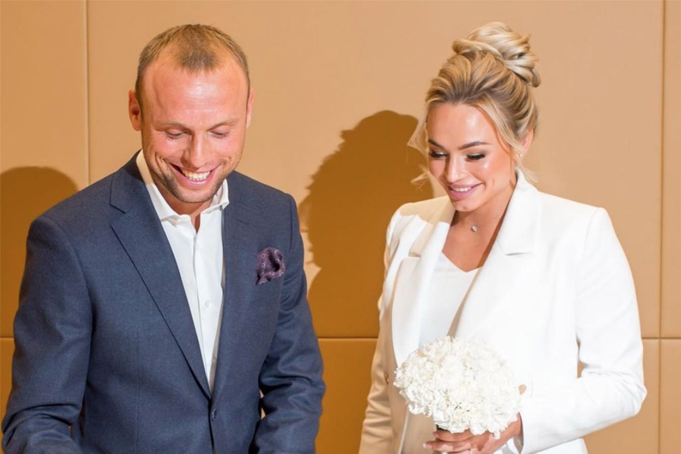 Глушаков и Коваленко официально поженились