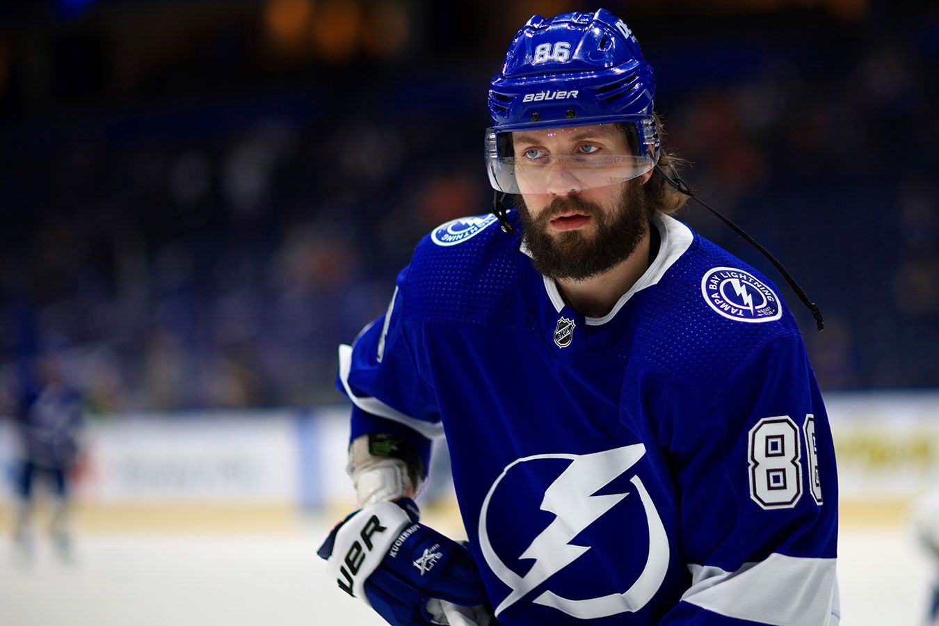 Кучеров сократил отставание от рекордсмена Тампы по числу матчей с 2 очками в НХЛ