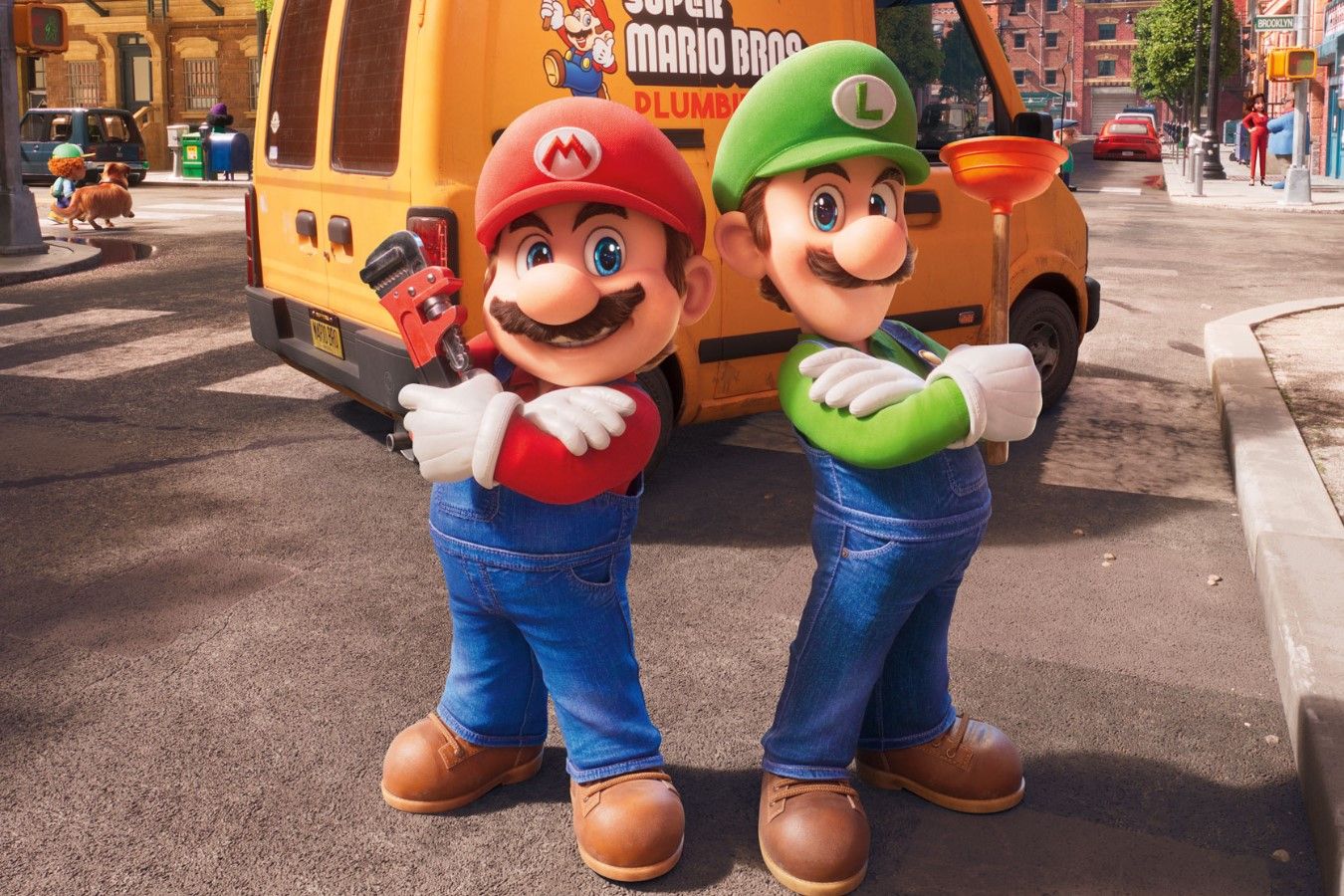 Утекли постеры мультика Super Mario с Марио, Луиджи и принцессой Пич