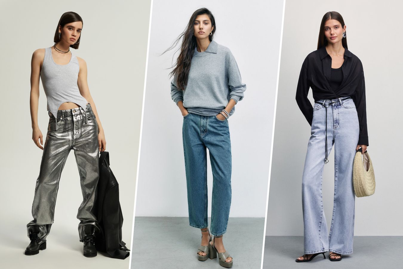 Модные женские джинсы в 2024 году: все, что нужно знать о цветах и крое