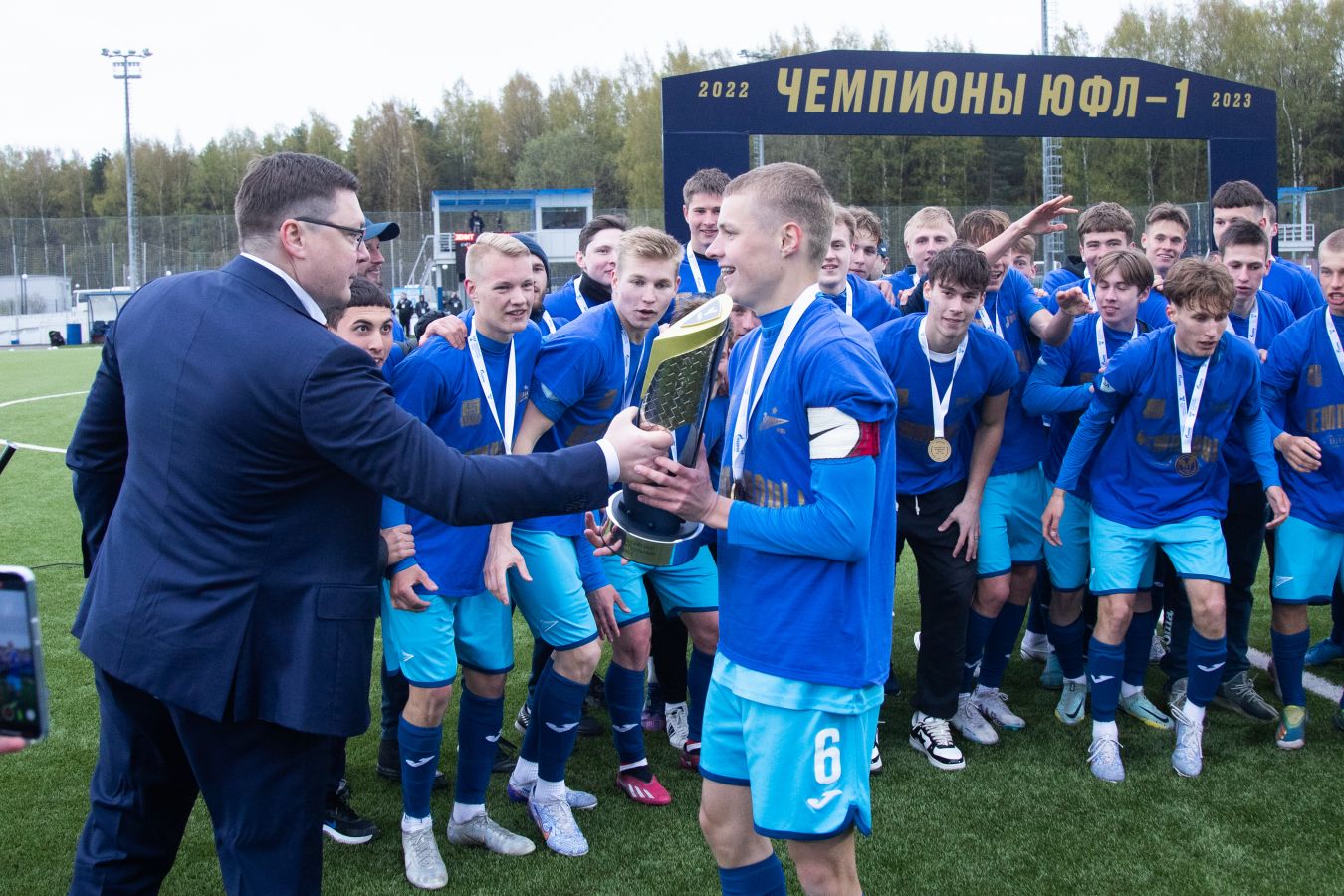 «Зенит» досрочно стал победителем Юношеской футбольной лиги – 1
