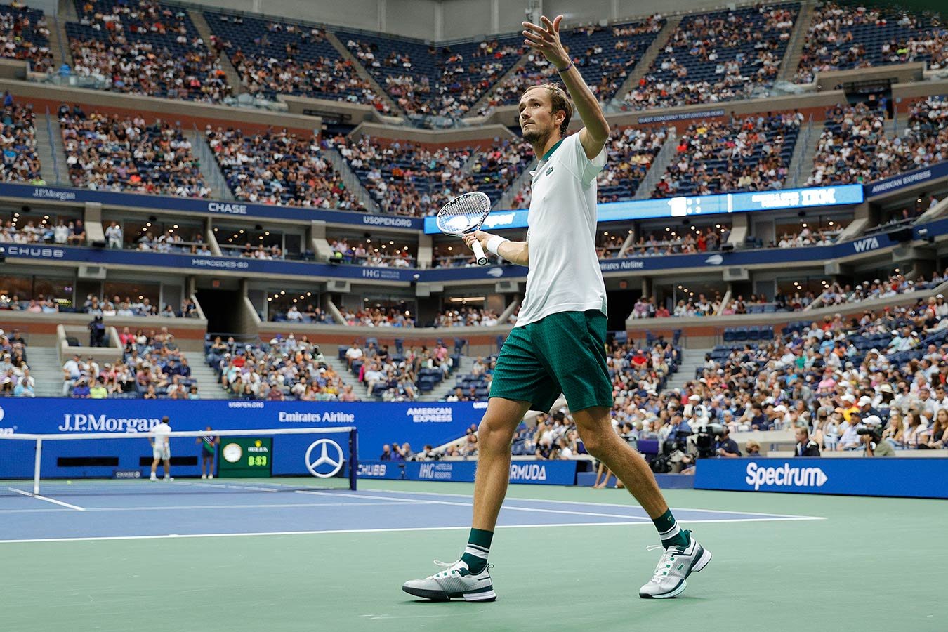 Эмоции Даниила Медведева после победы на US Open. Видео