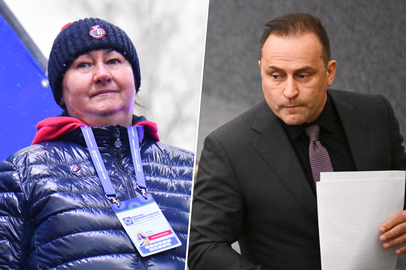 Дмитрий Свищёв и Елена Вяльбе