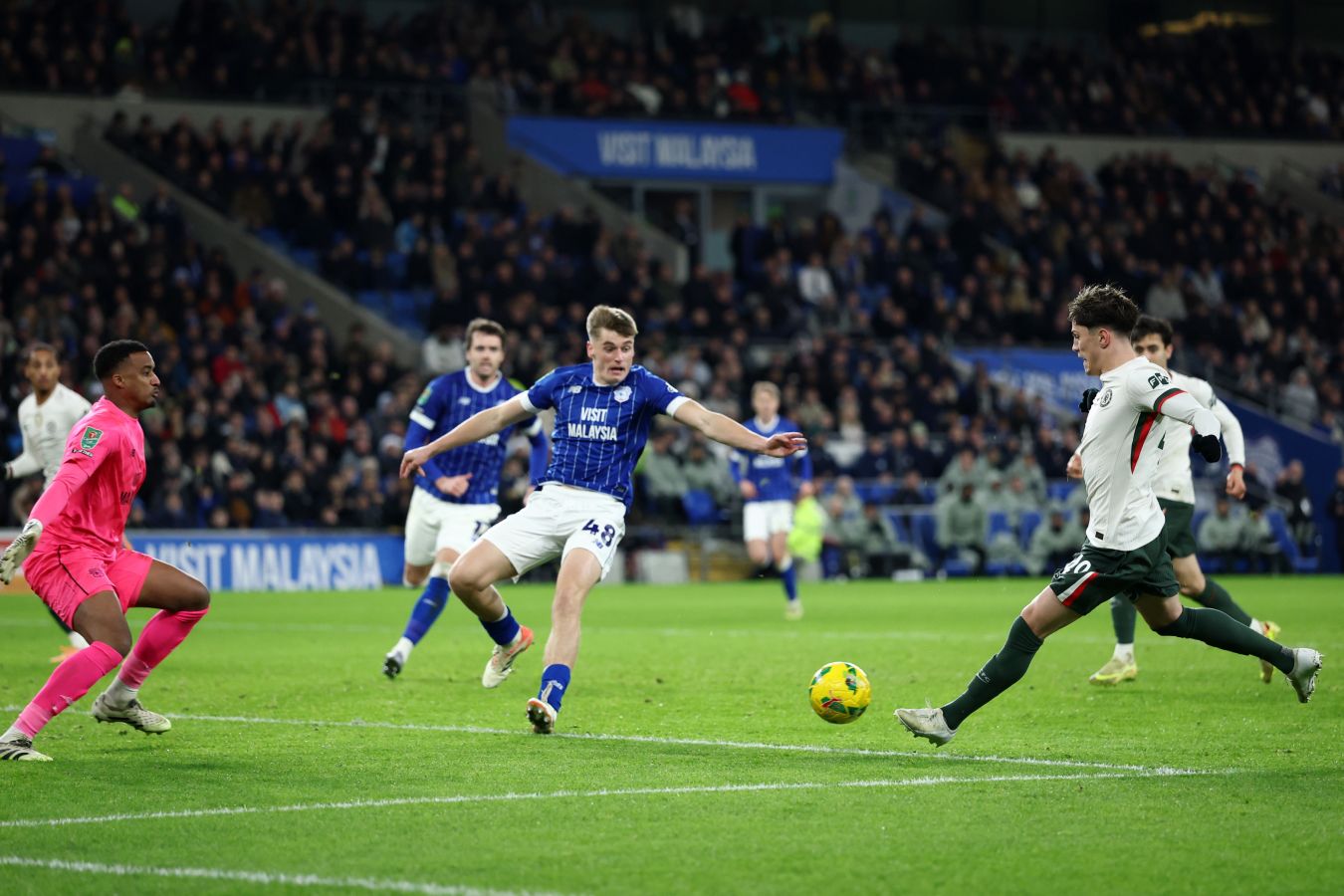 «Челси» переиграл «Кардифф Сити» в 1/4 финала Кубка английской лиги