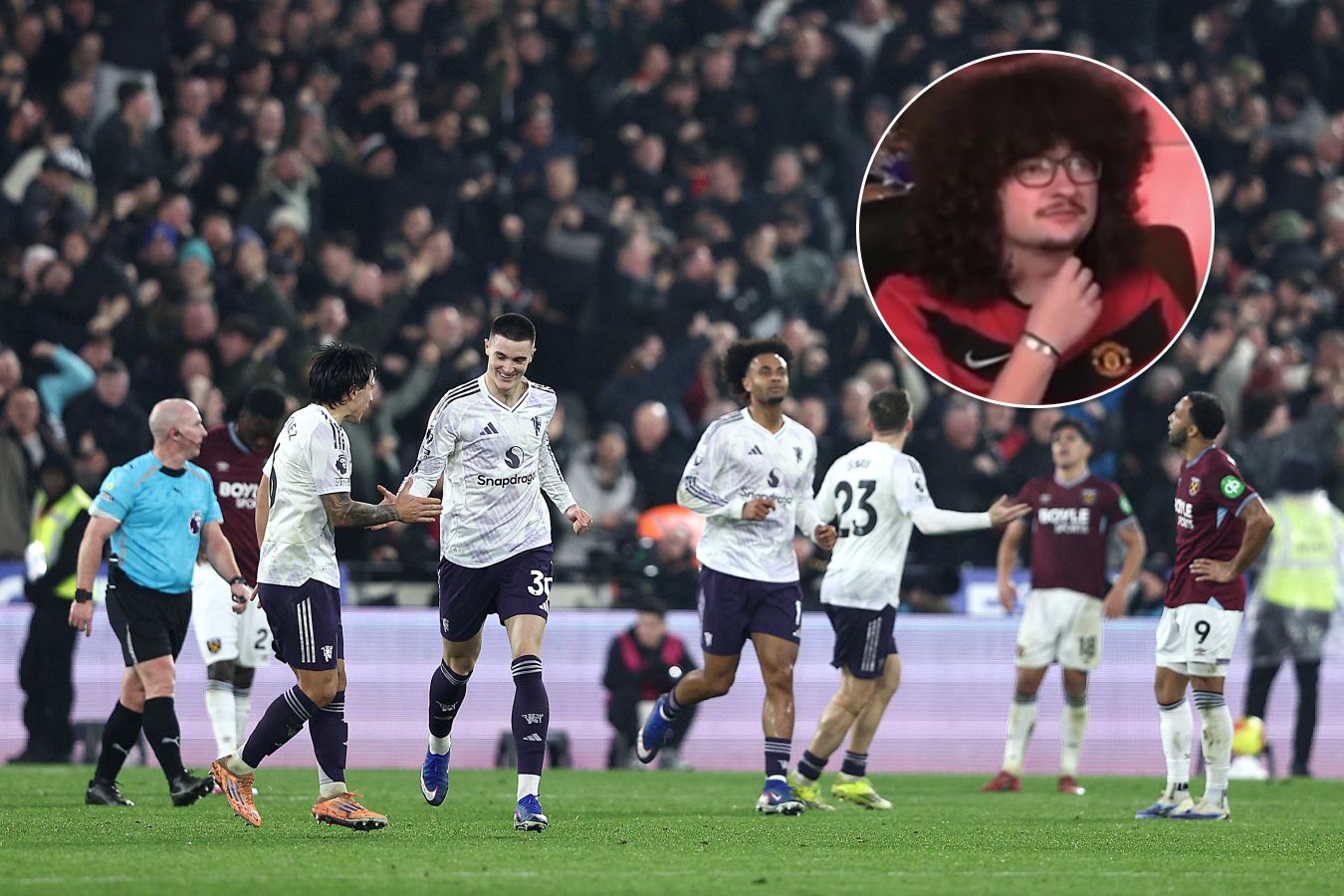 Отчёт «Вест Хэм» — «Манчестер Юнайтед» — 1:1