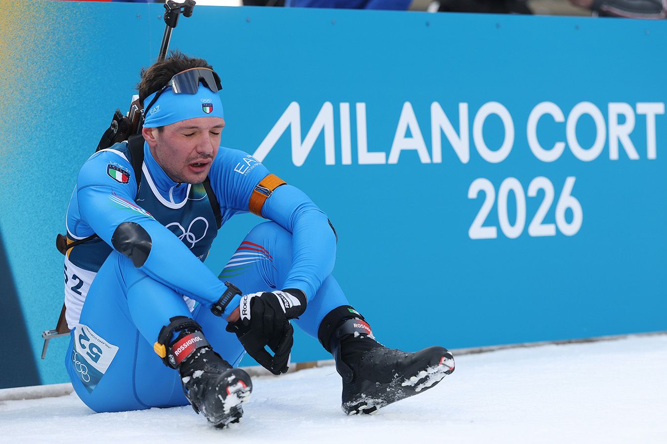 Драма лучшего биатлониста Италии. Джакомель упустил шанс на золото ОИ из-за сильной боли